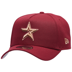 Adult - New Era Astros 940 A Frame Cap - Red