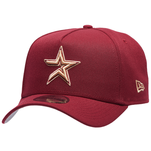 New Era Houston Astros  Astros 940 A Frame Cap In Red