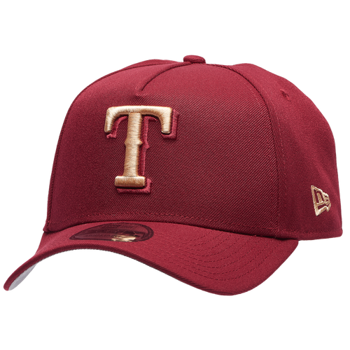 New Era Texas Rangers  Rangers 940 A Frame Cap In Red