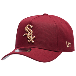 Adult - New Era White Sox 940 A Frame Cardinal Cap - Red