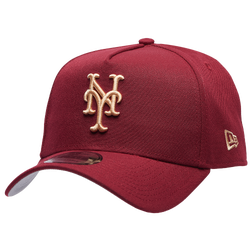 Adult - New Era Mets 940 A Frame Cap - Red
