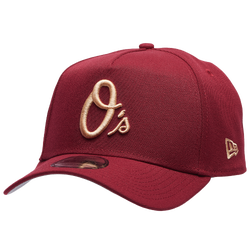 Adult - New Era Orioles 940 A Frame Cap - Red