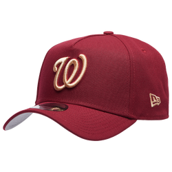 Adult - New Era Nationals 940 A Frame Cap - Red