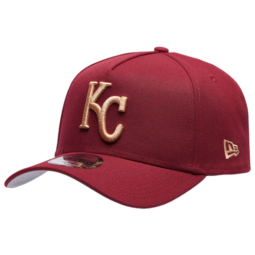New Era Womens Kansas City Royals Royals 940 A Frame Cap - Adult - Red