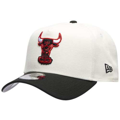 New Era Womens Chicago Bulls Bulls 940 A Frame HWC Cap - Adult - Chrome / Black
