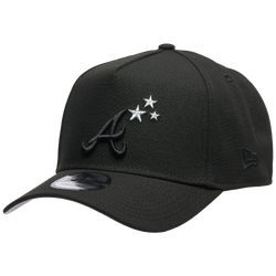 Adult - New Era Braves 940AF Bob Star Cap - Black