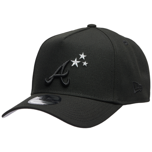 New Era Womens Atlanta Braves Braves 940AF Bob Star Cap - Adult - Black