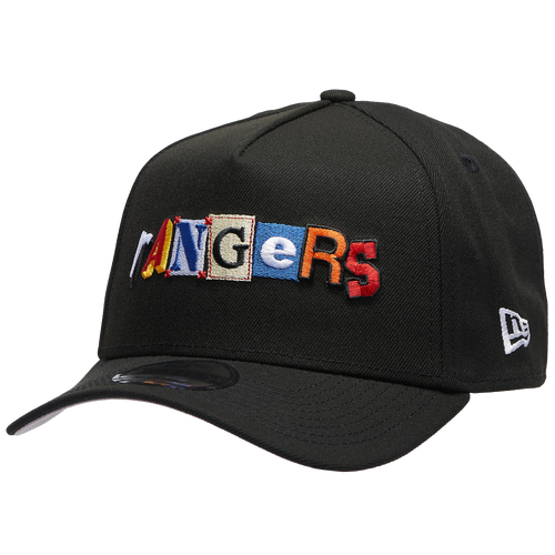 New Era Texas Rangers  Rangers 940 A Frame Ransom Cap In Black