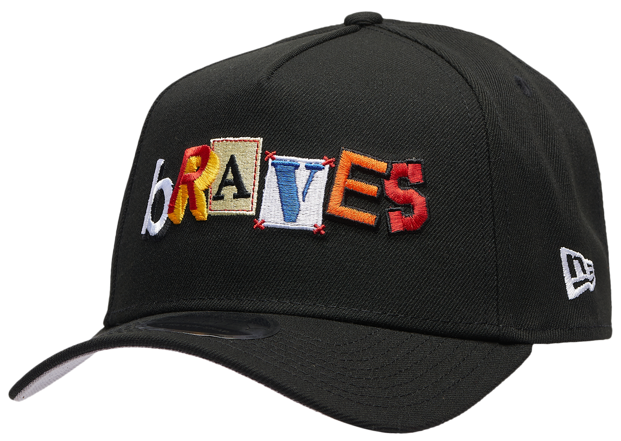 New Era Braves 940 A Frame Ransom Cap - Adult