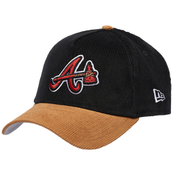 Adult - New Era Braves 940AF Cord Cap - Tan/Black
