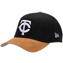 Adult - New Era Twins 940AF Cord Cap - Black/Tan