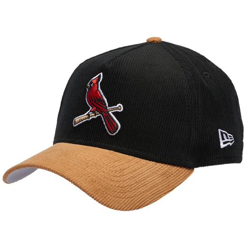 New Era St. Louis Cardinals  Cardinals 940af Cord Cap In Tan/black