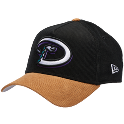Adult - New Era Diamondbacks 940AF Cord Cap - Black/Tan