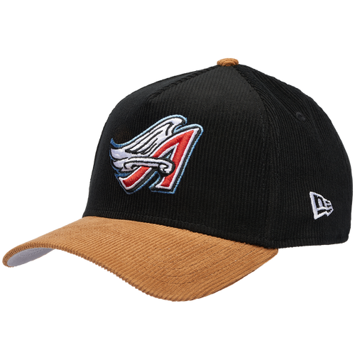 New Era Los Angeles Angels Angels 940AF Cord Cap - Adult - Black / Tan