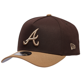 New Era Atlanta Braves 'Cold As Ice' 9FORTY A-Frame Snapback Black | Culture Kings US