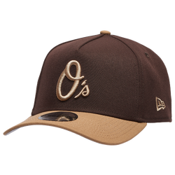 Adult - New Era Orioles 940AF Cap - Brown/Tan