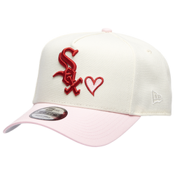 Adult - New Era White Sox 940AF Heart Cap - White/Pink