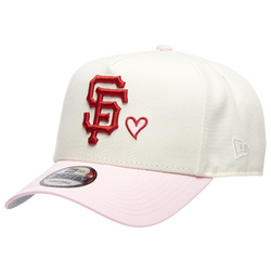 Adult - New Era Giants 940AF Heart Cap - White/Pink