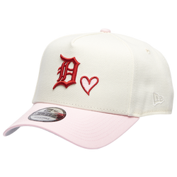Adult - New Era Tigers 940AF Heart Cap - White/Pink