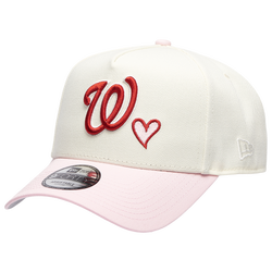 Adult - New Era Nationals 940AF Heart Cap - White/Pink