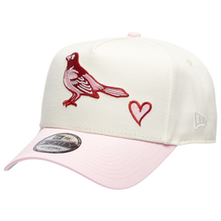 Adult - New Era Orioles 940AF Heart Cap - White/Pink