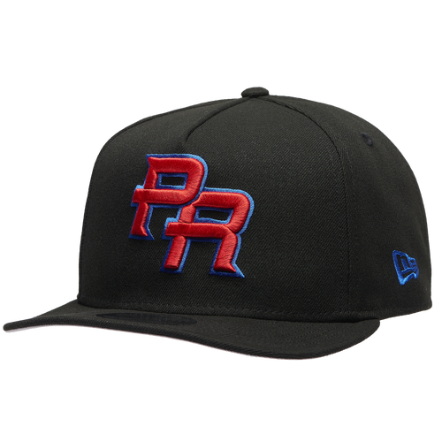 MENS - New Era Puerto Rico 950AF Curve WBC Cap - Black/Blue
