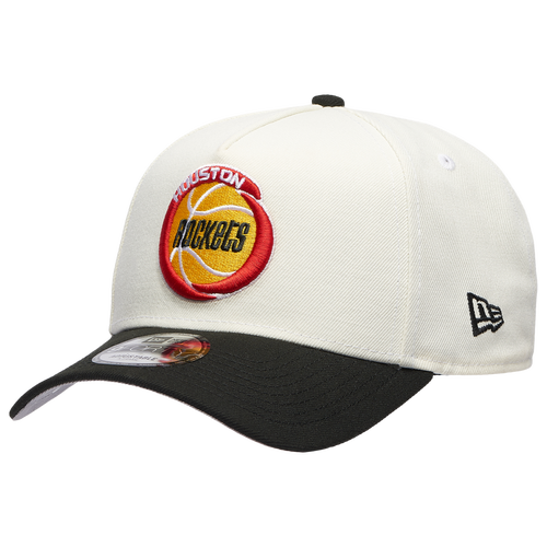 New Era Womens Houston Rockets Rockets 940 A Frame HWC Cap - Adult - Black / Chrome