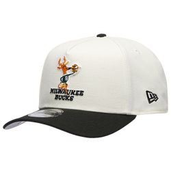 Adult - New Era Bucks 940 A Frame HWC Cap - Black/Chrome