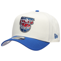 Adult - New Era Nets 940 A Frame HWC Cap - Chrome/Blue