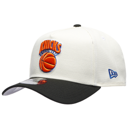 Adult - New Era Knicks 940 A Frame HWC Cap - Black/Chrome