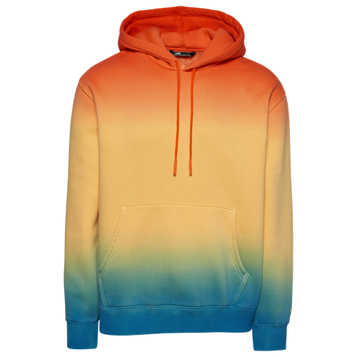 

LCKR Mens LCKR Pullover Hoodie - Mens Orange/Multi Size L