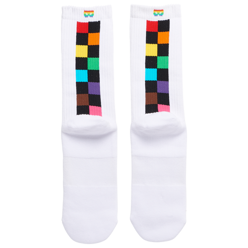 

Pair Of Thieves Mens Pair Of Thieves Pride Crew Socks - Mens White/Multi Size L