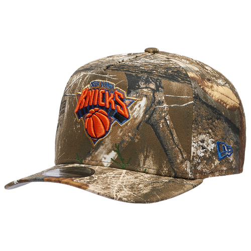  - New Era Knicks 9FIFTY A Frame Curve EC RTE - Multi/Grey
