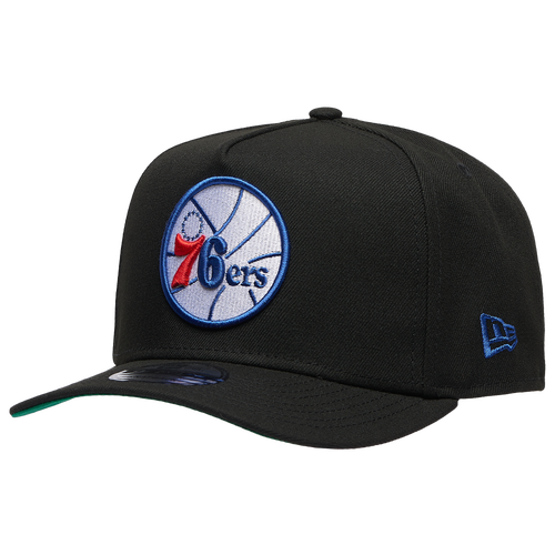 MENS - New Era 76ers 9FIFTY A Frame Curve - Black/Green