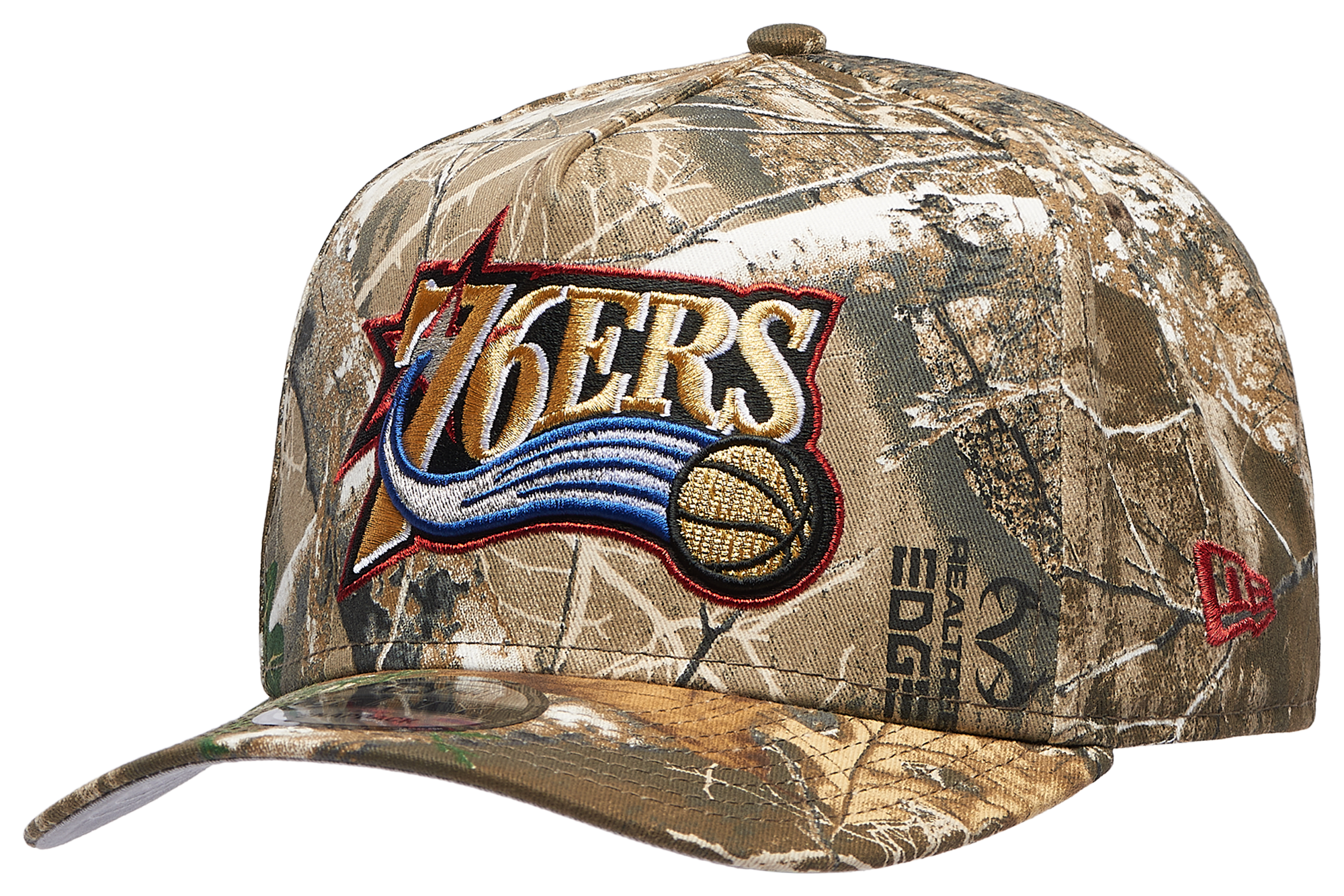 New Era 76ers 9FIFTY A Frame Curve 02 RTE - Men's