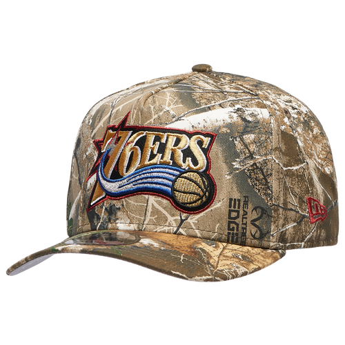 MENS - New Era 76ers 9FIFTY A Frame Curve 02 RTE - Multi/Grey