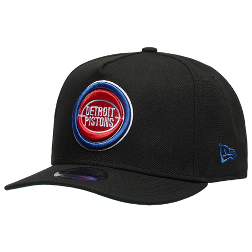 MENS - New Era Pistons 9FIFTY A Frame Curve89 Finals - Black/Green