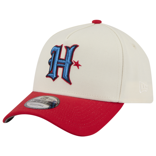 New Era Womens Houston Texans NFL 9FORTY A-Frame Cap - Adult - Chrome / Red