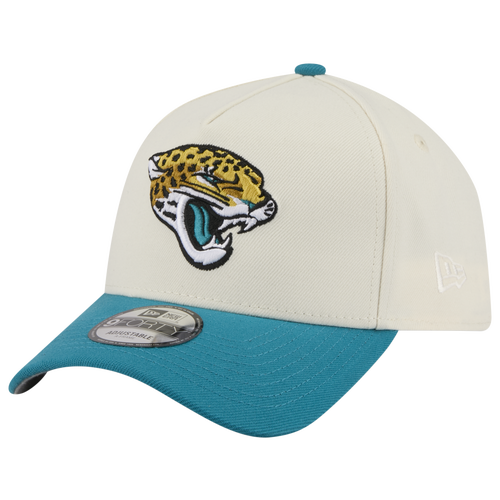 New Era Womens Jacksonville Jaguars NFL 9FORTY A-Frame Cap - Adult - Chrome / Blue