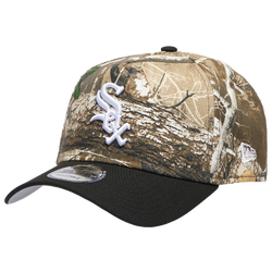 Adult - New Era White Sox 940 A-Frame RealTree Cap - Black/Camo