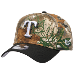 Adult - New Era Rangers 940 A-Frame RealTree Cap - Camo/Black