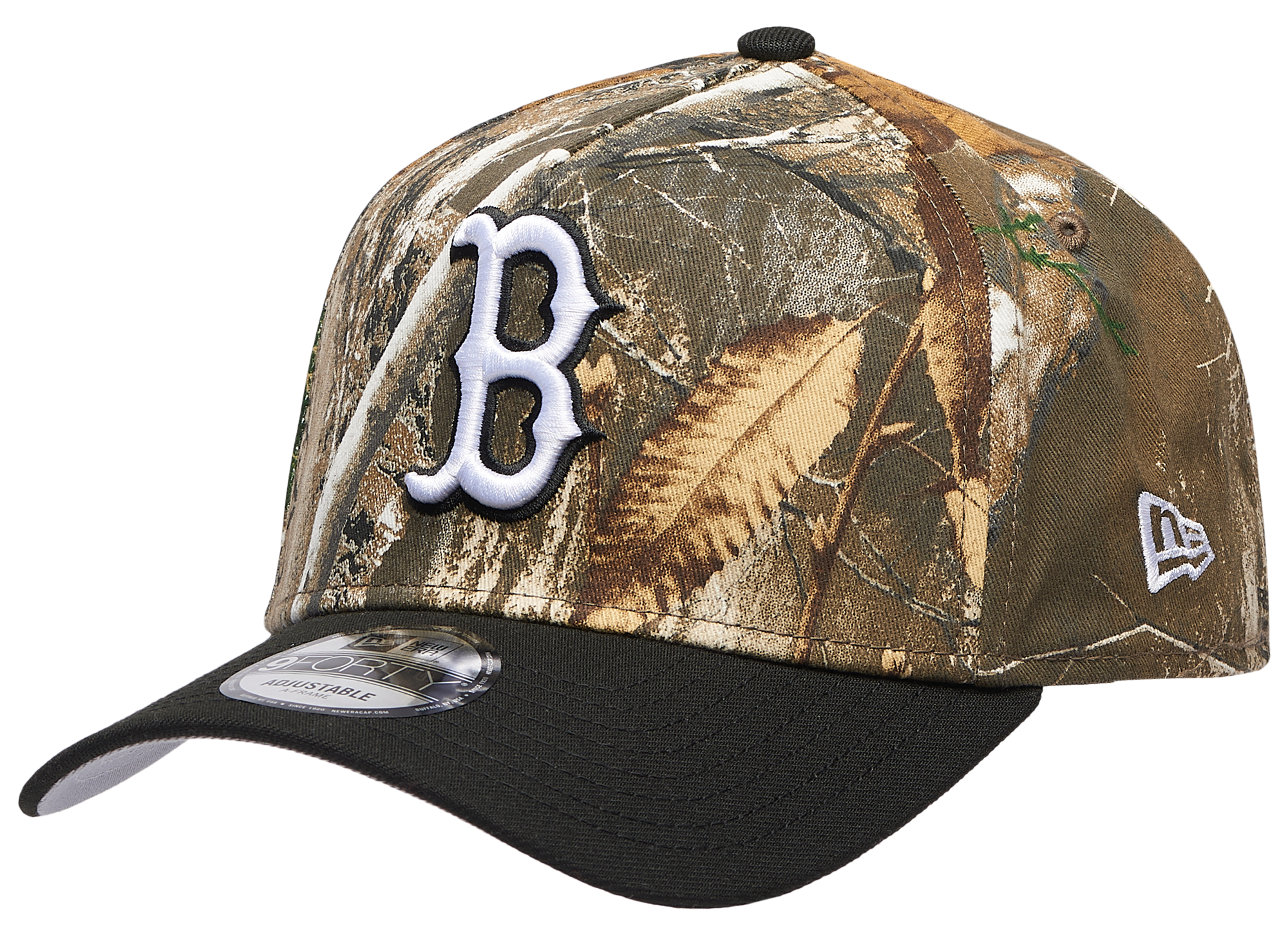 New Era Red Sox 940 A-Frame RealTree Cap - Adult