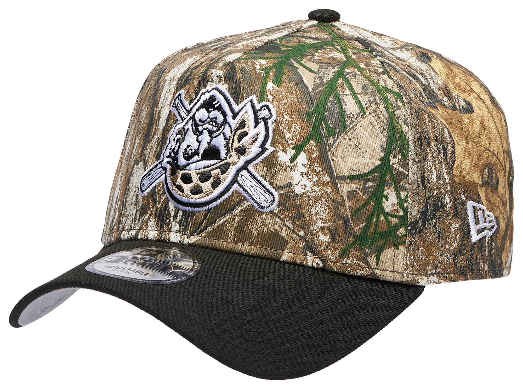 New Era Pirates 940 A-Frame RealTree Cap - Adult