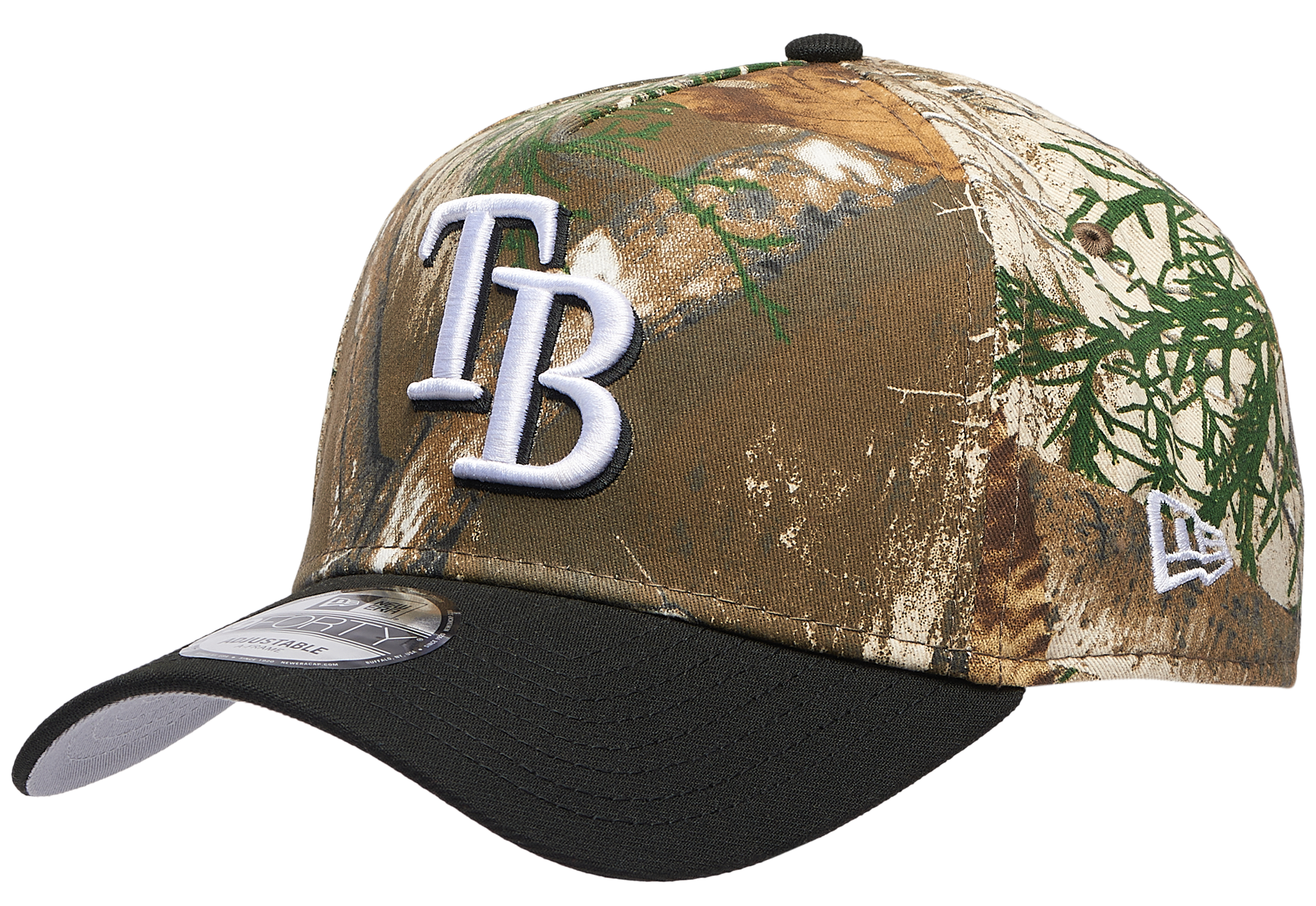 New Era Rays 940 A-Frame RealTree Cap - Adult