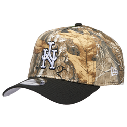 Adult - New Era Mets 940 A-Frame RealTree Cap - Camo/Black