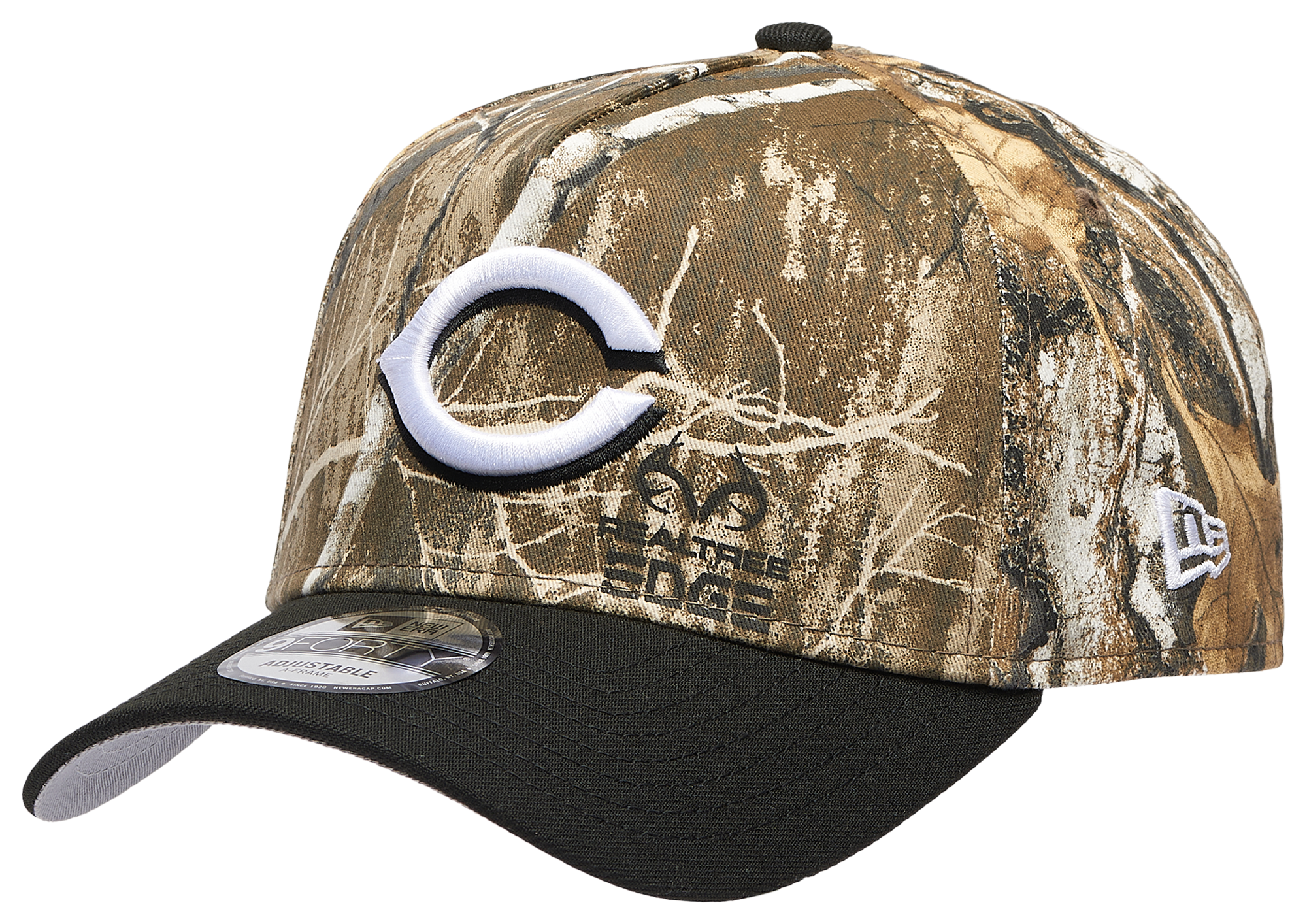 New Era Reds 940 A-Frame Snow RealTree Cap - Adult
