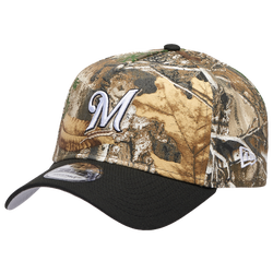 Adult - New Era Brewers 940 A-Frame RealTree Cap - Camo/Black