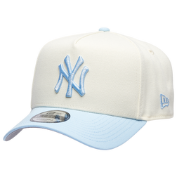 New Era Yankees 9Forty A-Frame Upside Wordmark Cap - Adult