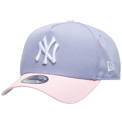 Adult - New Era Yankees 940 A-Frame Cap - Purple/Pink