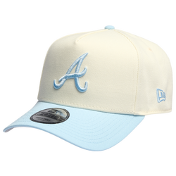 Adult - New Era Braves 940 A-Frame Cap - Chrome/Blue
